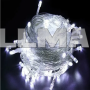 Гирлянда 500 Led 30 м холодный свет белый кабель